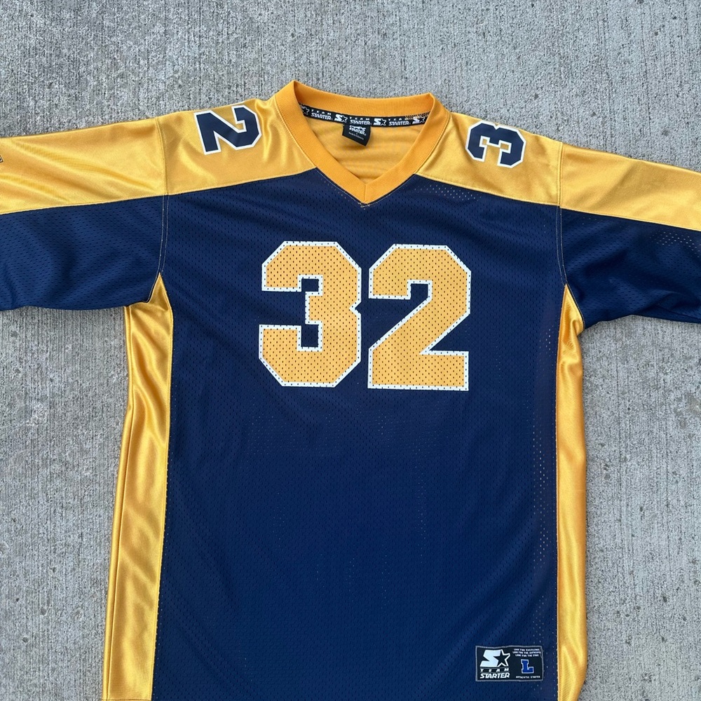 STARTER MICHIGAN WOLVERINES JERSEY 32 MEN’S SIZE LARGE